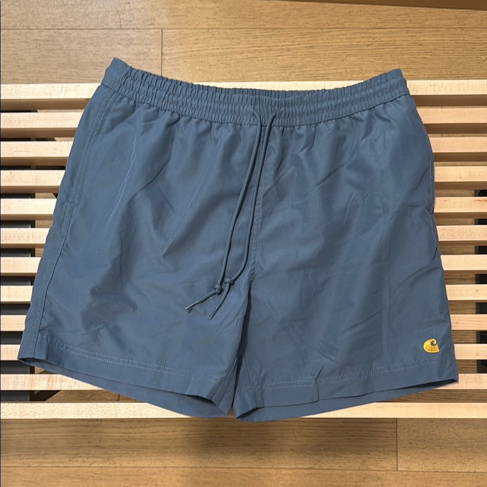 Carhartt WIP Blue Chase Swim Shorts